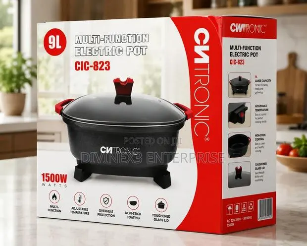Cmtronic 9l Multi-Function Electric Pot · Photo 1