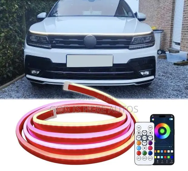 Universal Car Led Hood Strip With App Control · Photo 1