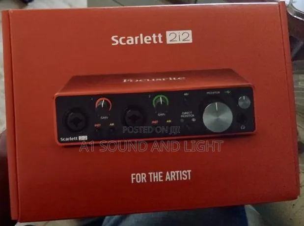Focusrite Scarlett 2i2 3rd Gen · Photo 1