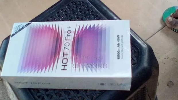 New Infinix Hot 70 Pro 5G+ 256 GB Blue · Photo 1