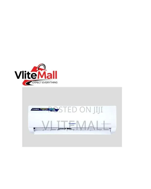 Nasco 1.5Hp R410 Split Dual Inverter Air Conditioner
Sku:
Nas-T12v1 · Photo 1