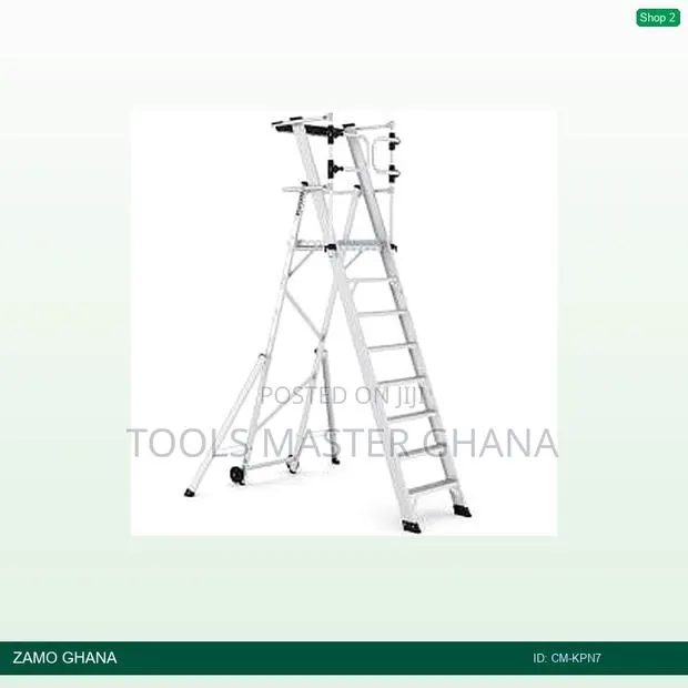 Cm 7+1 Key-Pro Folding Platform Ladder - Cm-Kpn7 · Photo 1