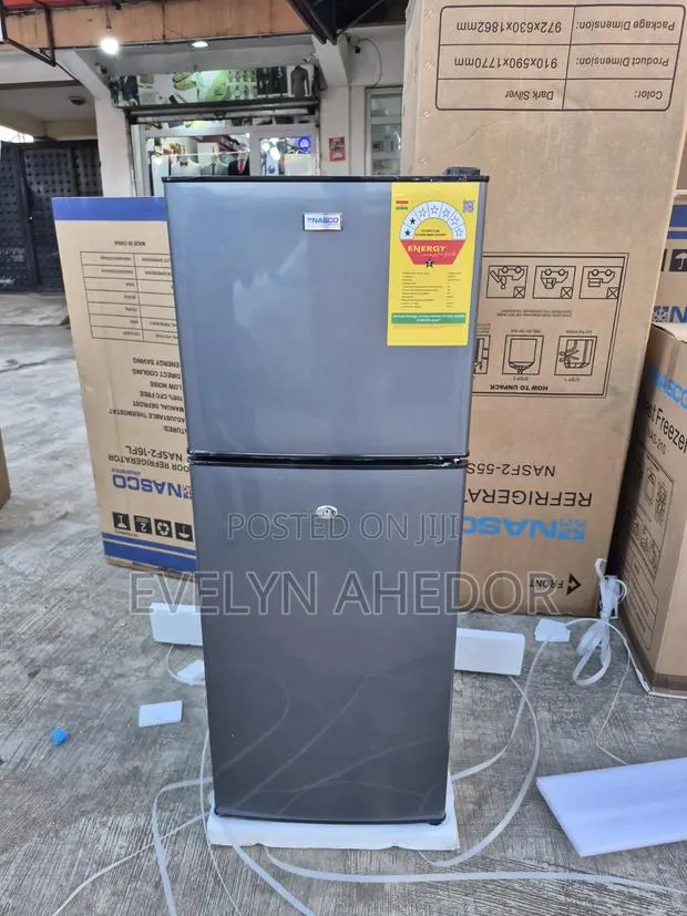 Nice Nasco 138L Divided Top Freezer With Lock and Key for Sale · Photo 1