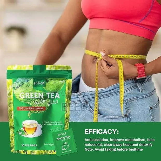 Biyode Green Tea - 30 Herbal Tea Bags for Wellness & Digestion · Photo 1
