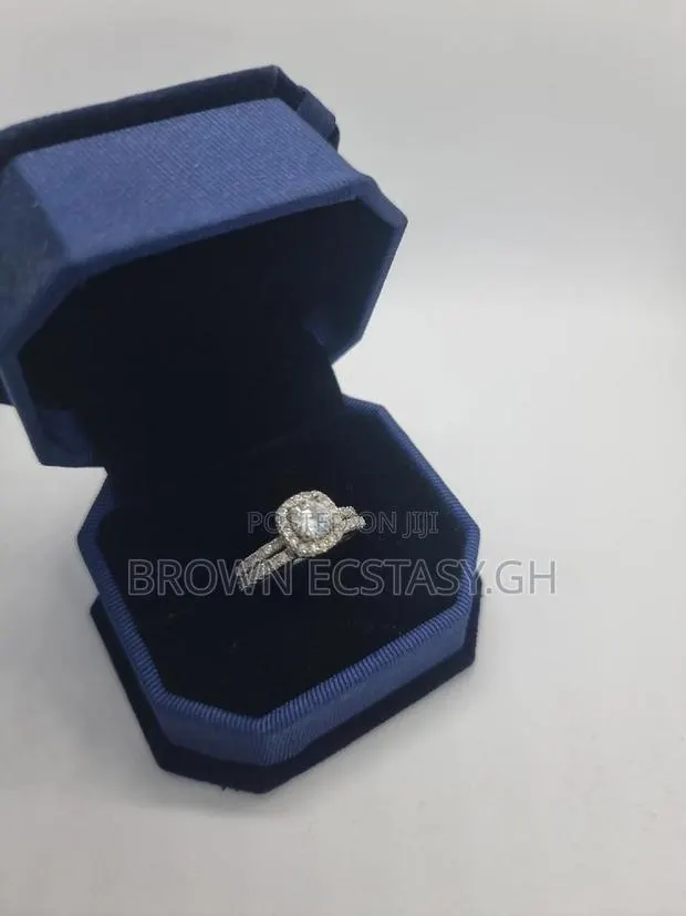 Two Piece Wedding and Engagement Ring · Photo 1
