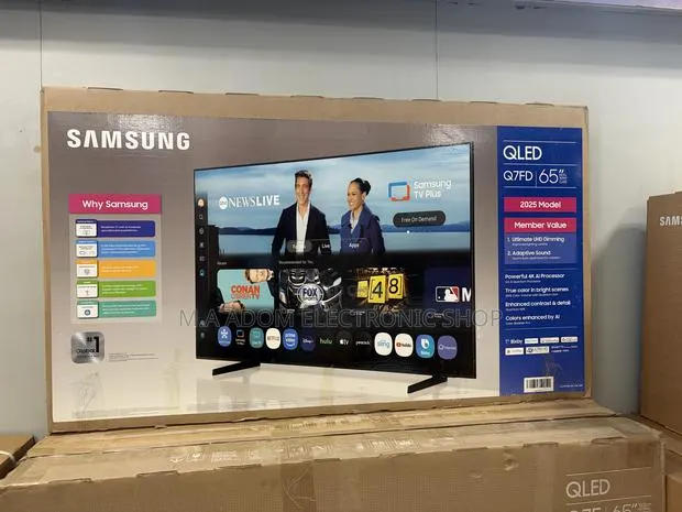 Samsung 65” Qled 2025 Model Led Tv · Photo 1