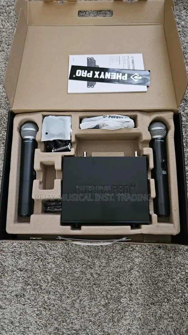 Phenyx Pro PTU Wireless Microphone Set – Excellent Sound Quality · Photo 1