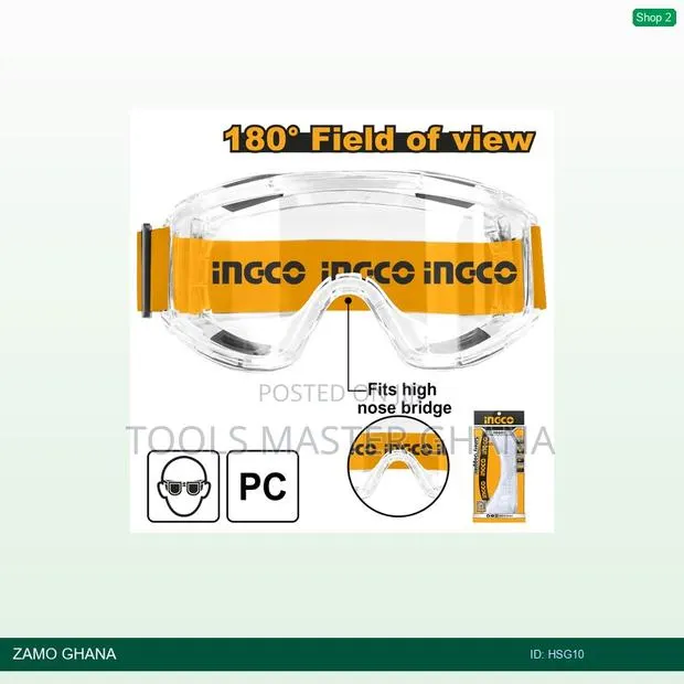 Safety Goggles Full Cover 180 - Hsg10 · Photo 1