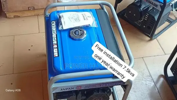 ECOOLMAX 7.5kVA Generator – Efficient 8500W Petrol Engine 7.5kva · Photo 1