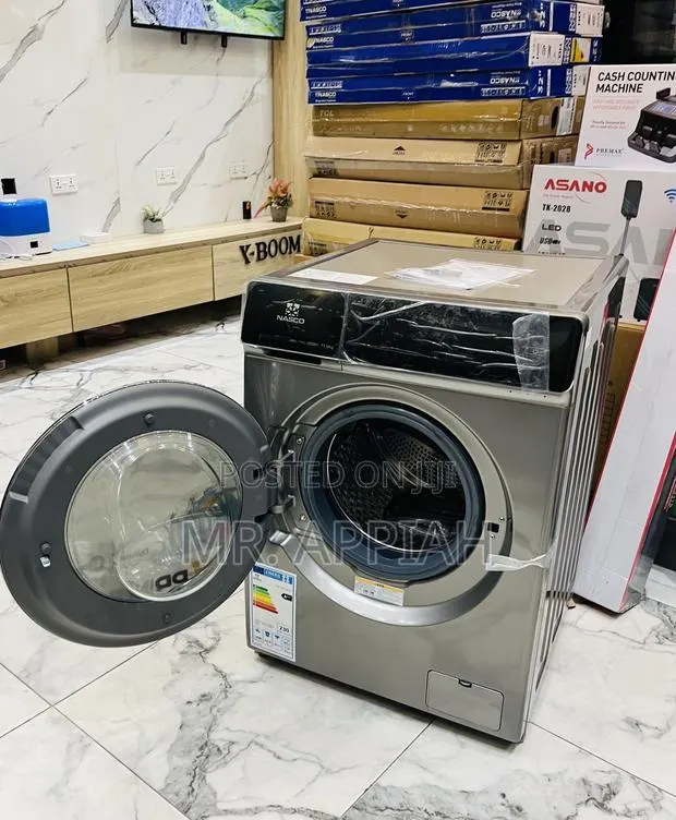 Smart Quality Nasco 11kg Front Load Washing Machine(Gray) · Photo 1