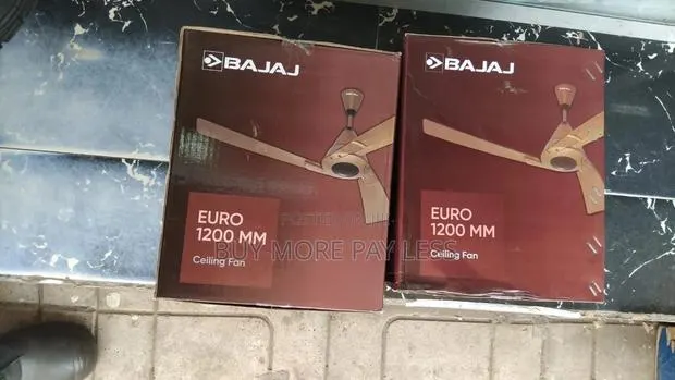 Bajaj Euro Ceiling Fan Brown · Photo 1