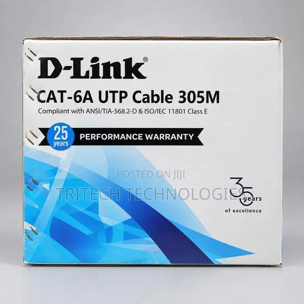 D-Link Cat-6a UTP Cable (305 Meters) · Photo 1