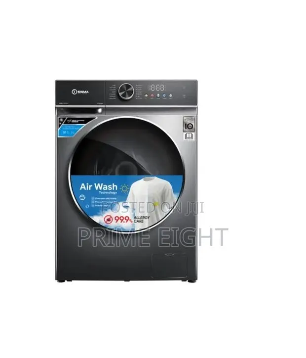 Sigma SWM-T107CFL 10.5KG Washing Machine Offers Powerful Cleaning · Photo 1