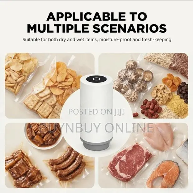 Type C Rechargeable Vacuum Pump Sealer for Storage · Photo 1