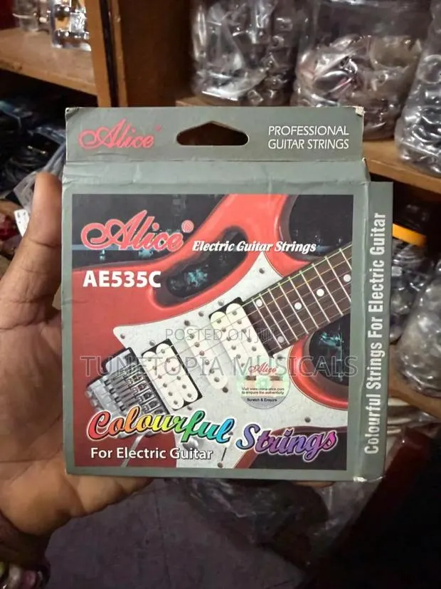 Alice Ae535c Colourful Strings for Electric Guitar · Photo 1