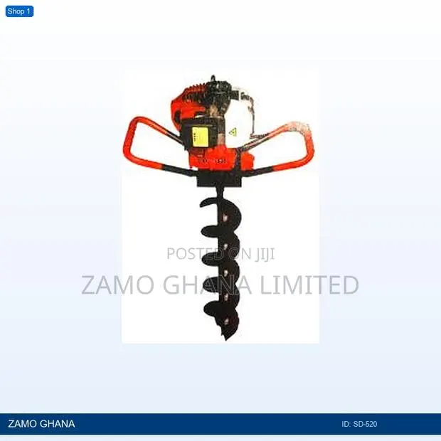 Power Earth Auger + 150*800 Auger Bit Ed-520 - Sd-520 · Photo 1