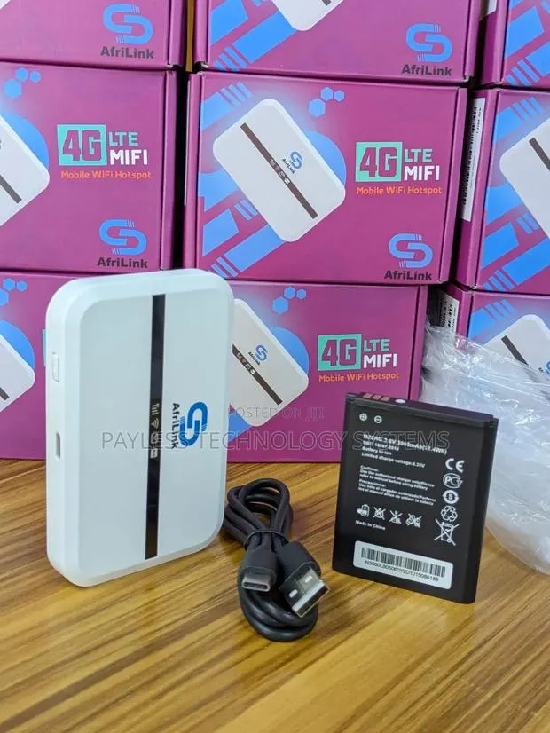 Afrilink Universal 4G LTE Mifi (Mobile Wireless Hotspot) · Photo 1