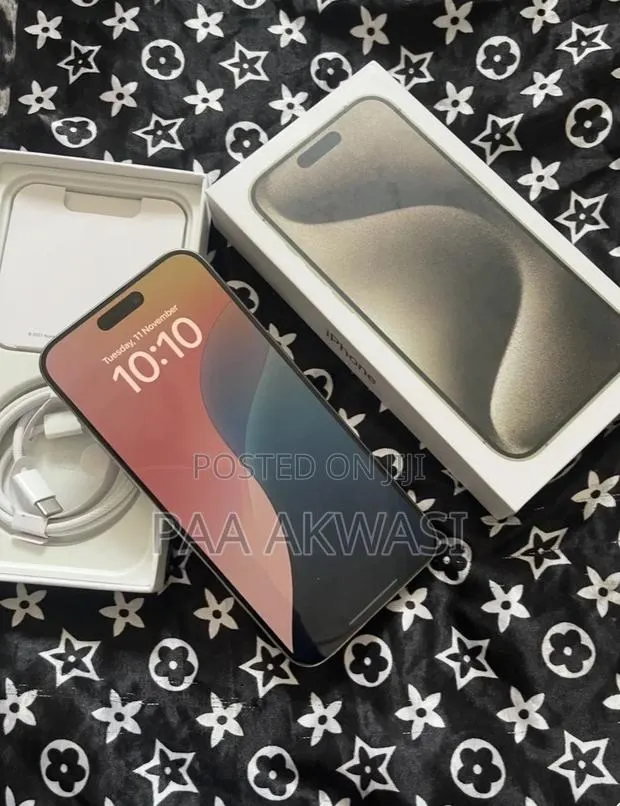 Apple iPhone 15 Pro Max 256 GB Silver · Photo 1