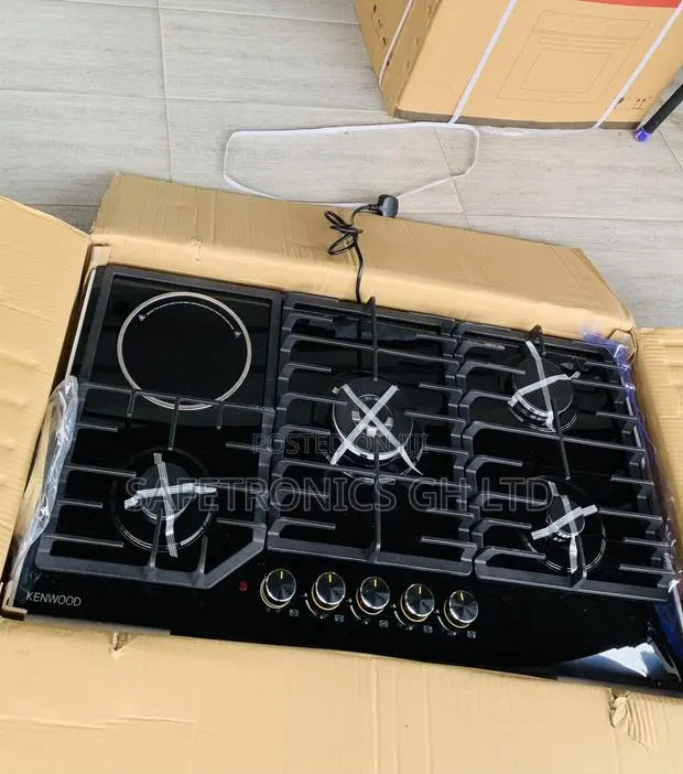 Choose Kenwood New 4 Gas 1 Electric Inbuilt Black Hob · Photo 1