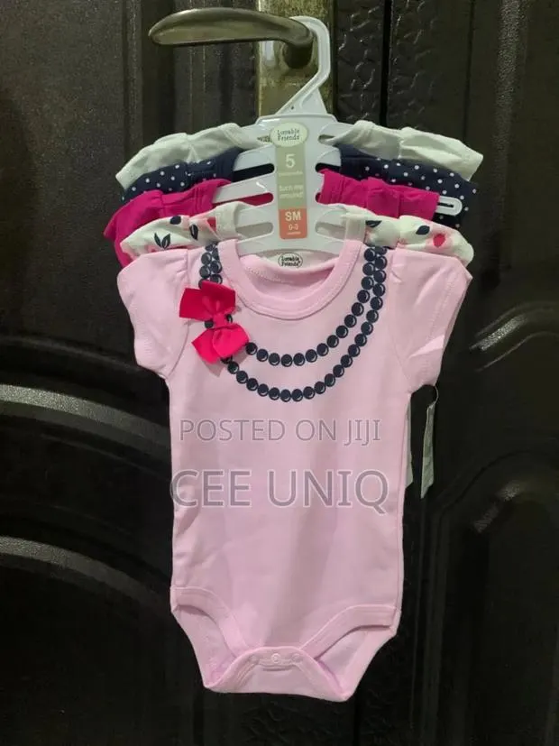 Baby Girl 5pcs Body Suit · Photo 1
