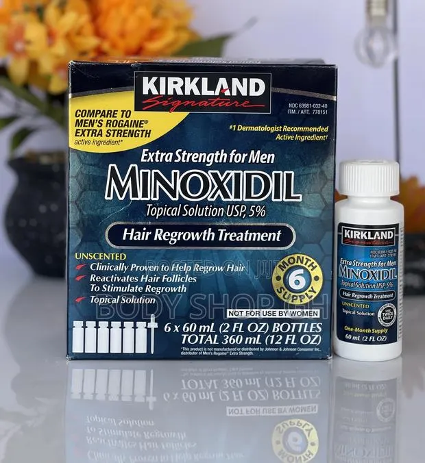 Extra Strength Original Kirkland Solution for Hair Beard · Photo 1
