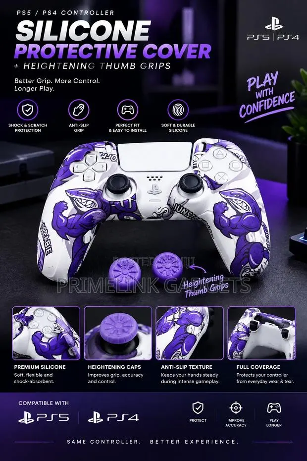 Ps5 Controller Protective Set · Photo 1