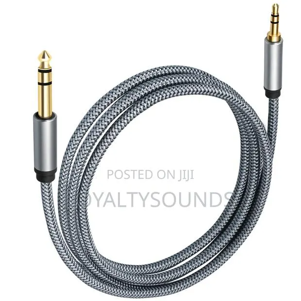 6.5mm Jack to 3.5mm Jack Cable 3 Meters in Length · Photo 1