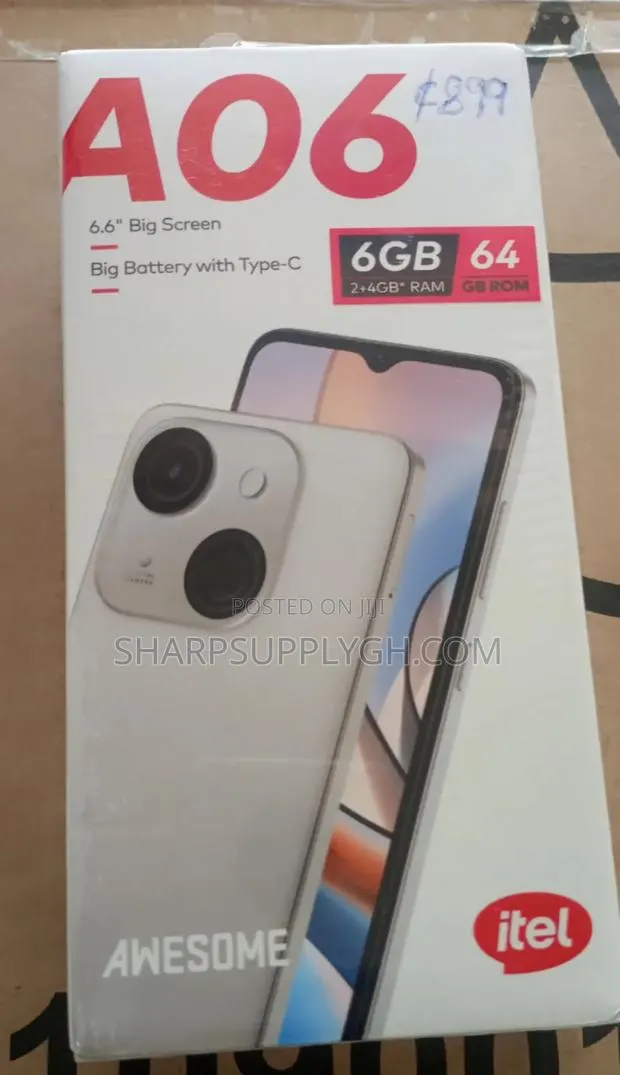 New Itel A06 64 GB Gray · Photo 1