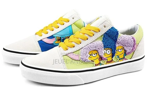 Authentic the Simpsons X Vans Old Skool 'The Bouviers' -VN0A4BV521M · Photo 1
