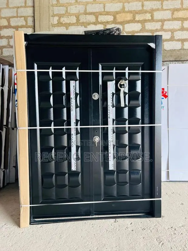 Turkish Fullmetal Heavy Security Door Black · Photo 1
