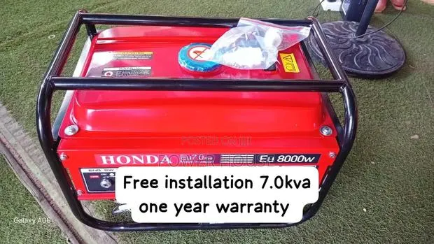 Honda 7.0kva Generator – Built for Everyday Reliable Power 7.0kva · Photo 1