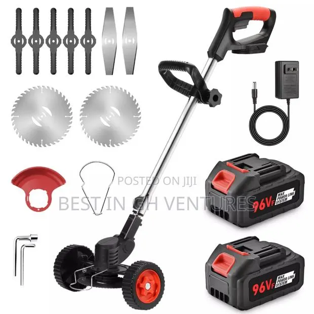 96v X 2 Batteries Grass Trimmer Weeding Machine · Photo 1