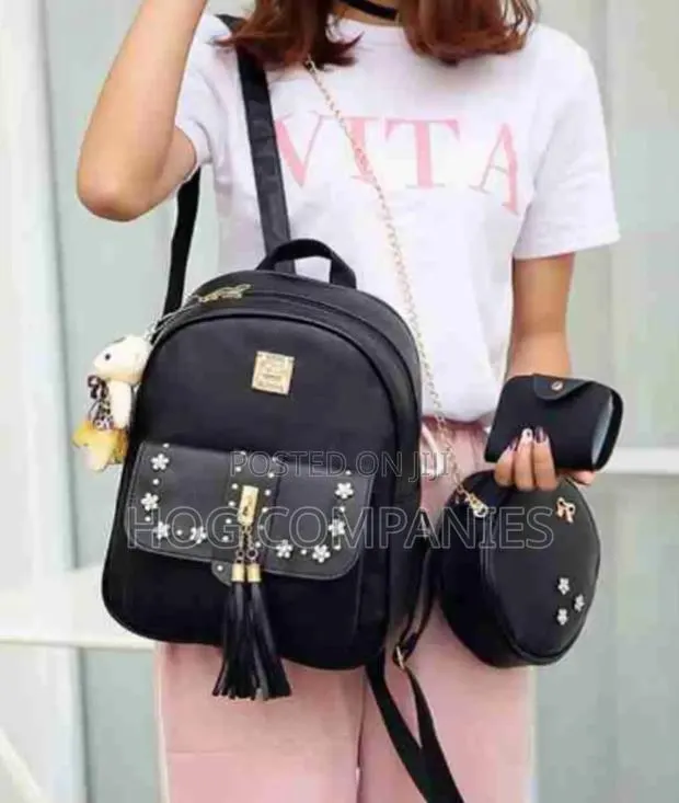 3 in 1 Ladies Backpack School Bag in Accra - Fast Delivery in 2 Hours · Photo 1