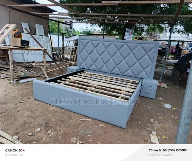 Royal Kings Size Bed Frame With Side Drawers · Photo 1