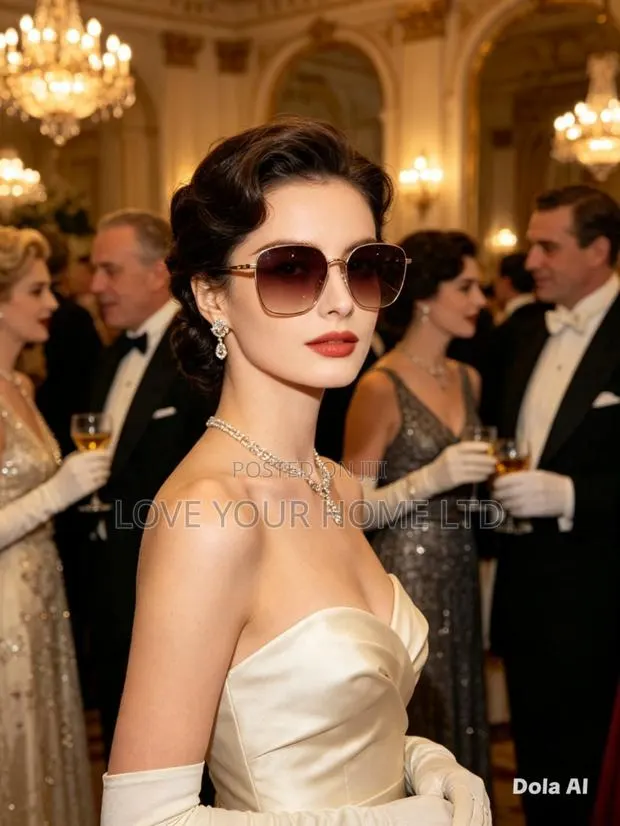 Luxury Rimless Polygon Gradient Sunglasses for Women · Photo 2