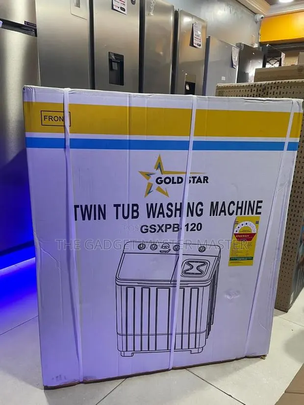 Gold Star GSXPB-120 Twin Tub 26KG Top Load Washing Machine · Photo 1