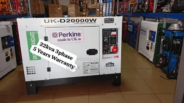 Heavy-Duty 22kva Perkins Generator – Industrial Grade 22kva · Photo 1