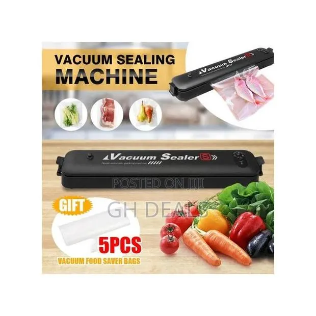 Automatic Food Vacuum Sealer With 5pcs Sealer Bags · Photo 1