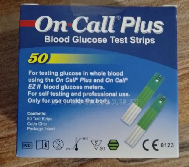 Glucose Test Strips (On Call Plus) · Photo 1