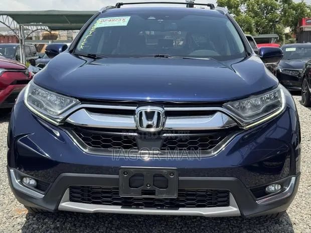 Honda CR-V Touring AWD 2018 Blue · Photo 1