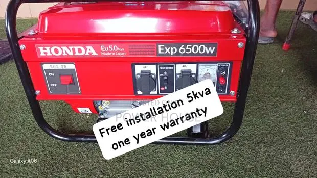 Never Experience Power Outages Again – Honda 5kva. · Photo 1