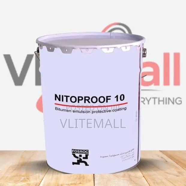 Fosroc Nitoproof 10 1k Bitumen Based Emulsion Drum · Photo 1