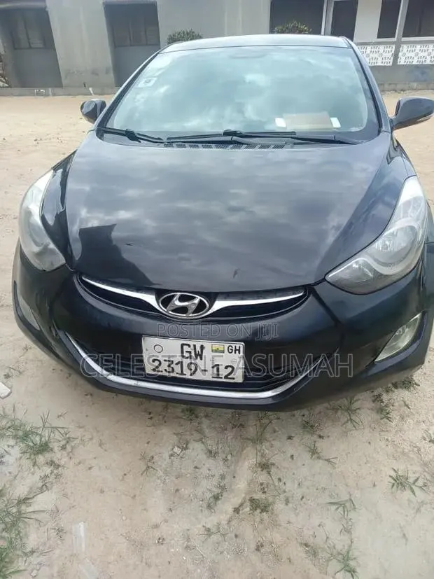 Hyundai Elantra GLS 2012 Black · Photo 1