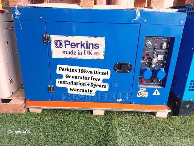 Stuff Maker Perkins Diesel Generator 18kva Silent Perkins Generator · Photo 1
