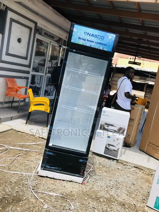 Durable Glass Display Nas-Fl400-1dr Singledoor Fridge · Photo 1