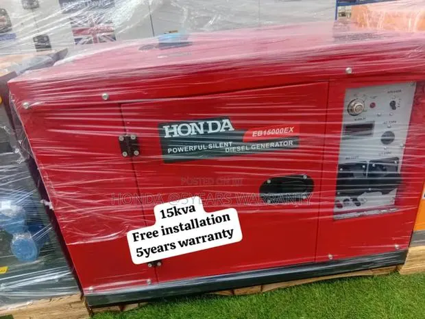 Amp Link Honda 15kva 16500watt Diesel Generator · Photo 1