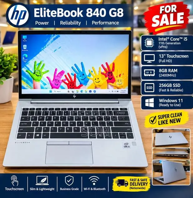 Laptop HP EliteBook 830 G8 8GB Intel Core i5 SSD 256GB · Photo 1