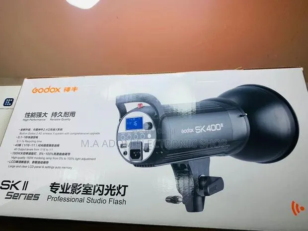 Brand New Godox Sk 400 Studio Flash Led Light · Photo 1
