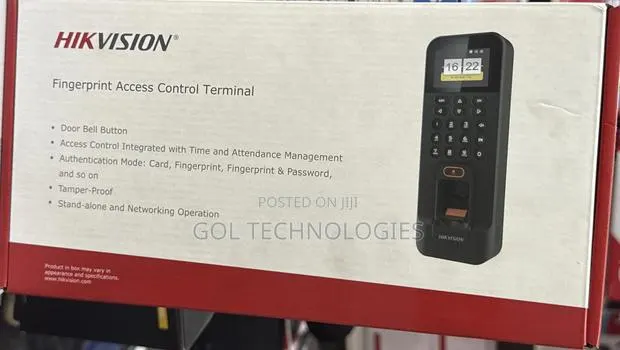 Hikvision Fingerprint Access Control Terminal Ds-k1t804amf · Photo 1