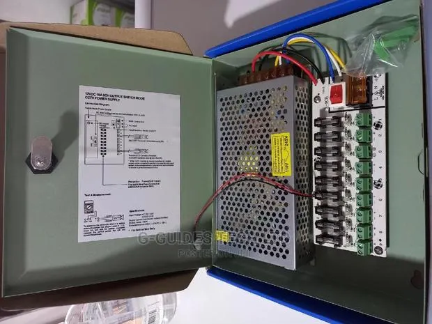 12V 10A CCTV Power Supply 9ch Output · Photo 1